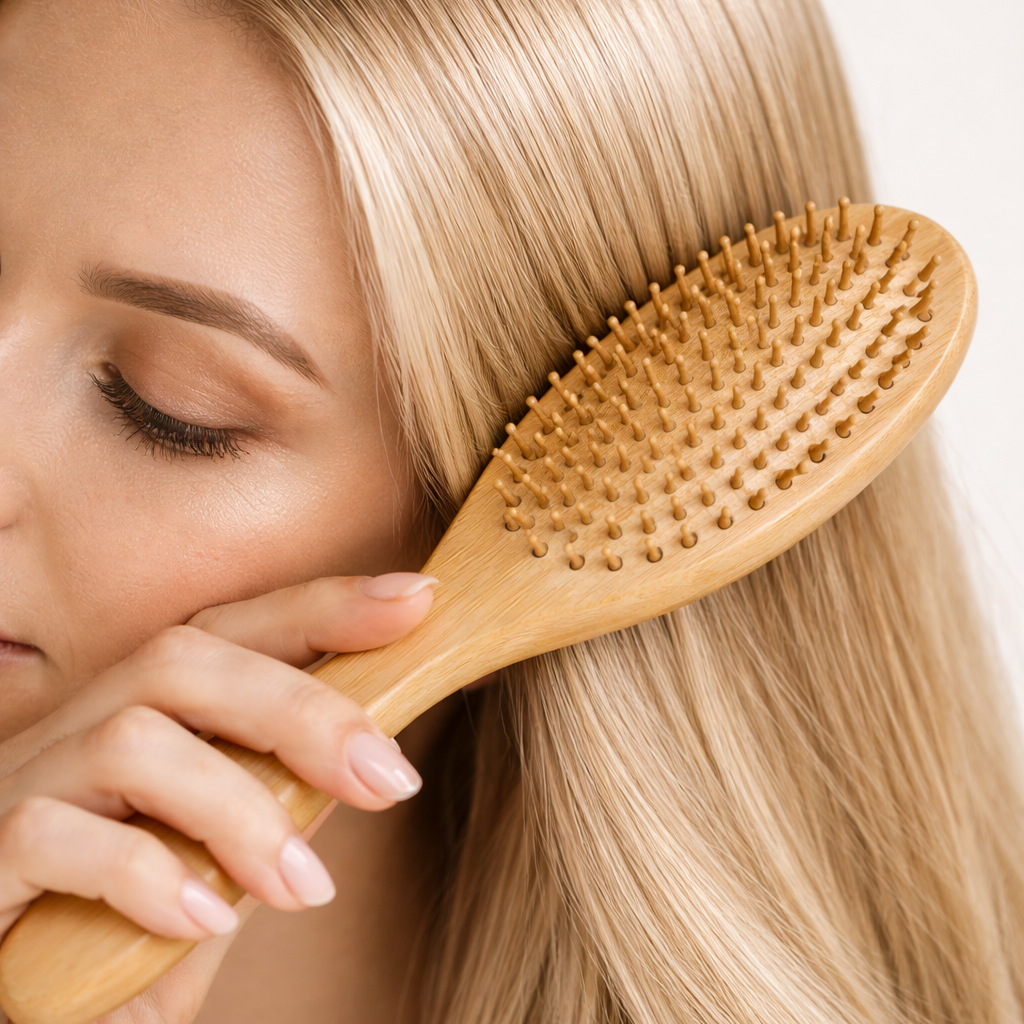 Brosse Démêlante en Bambou